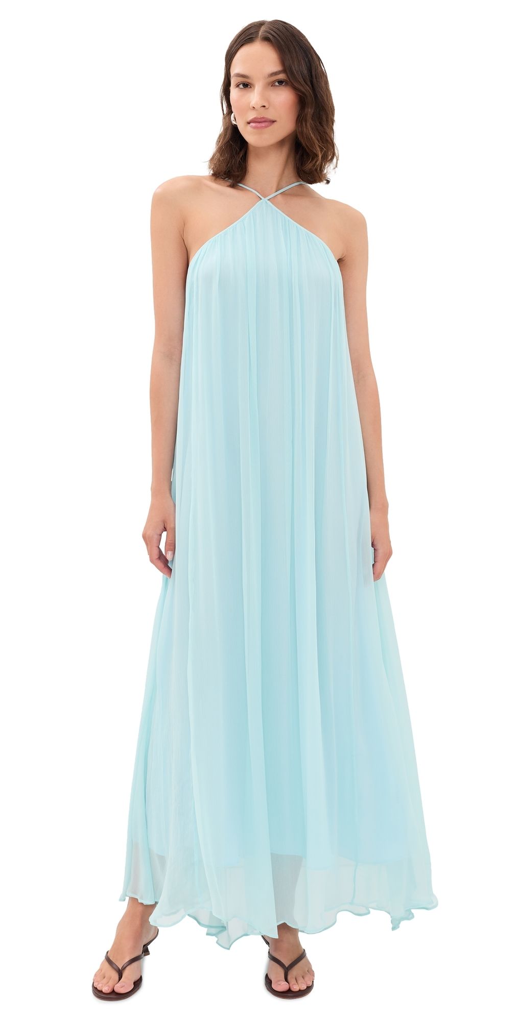 STAUD Dasha Maxi Dress Clarity M