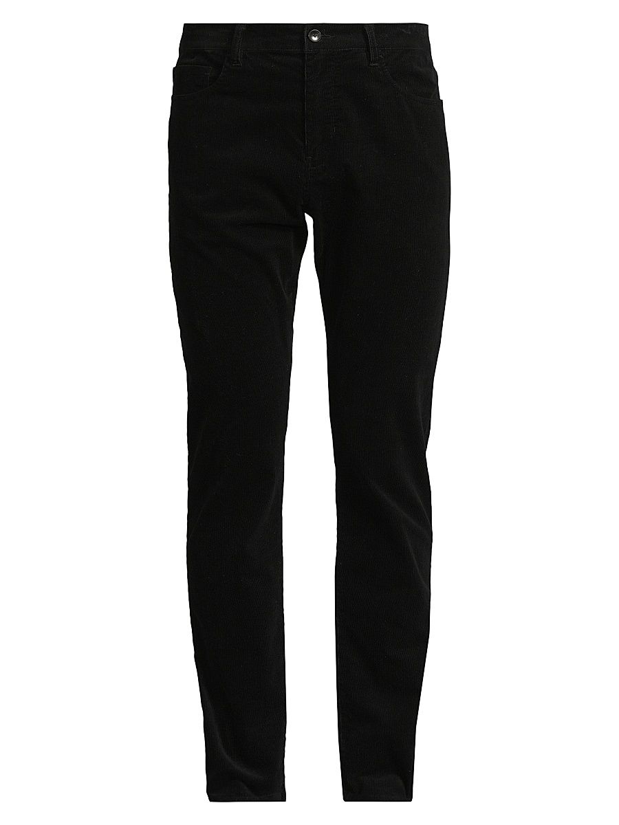 Men's Dylan Stretch Corduroy Pants - Black - Size 38