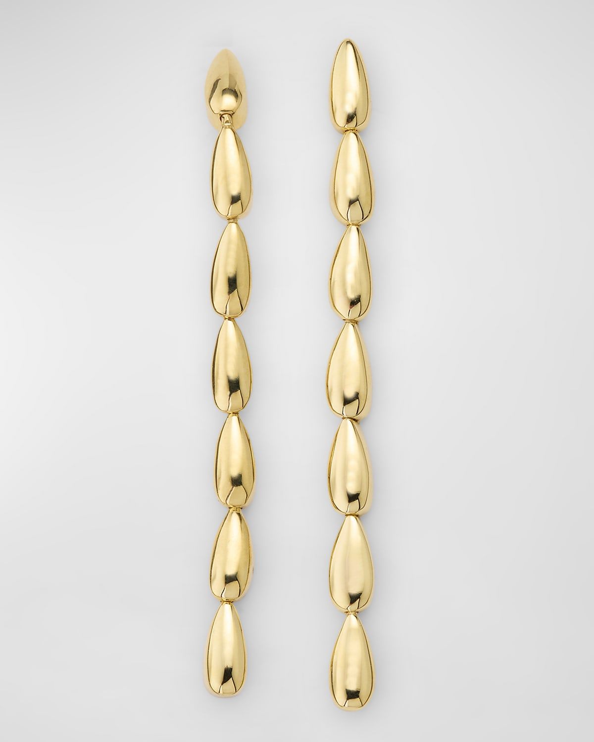 7-Dome Stud Drop Earrings