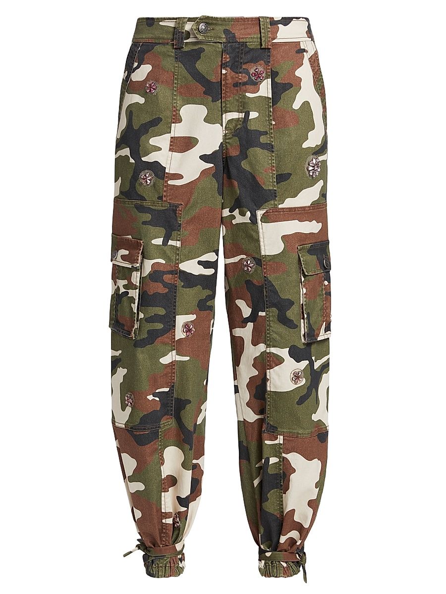 Women's Love Camo Zola Pants - Classic Multi - Size 14