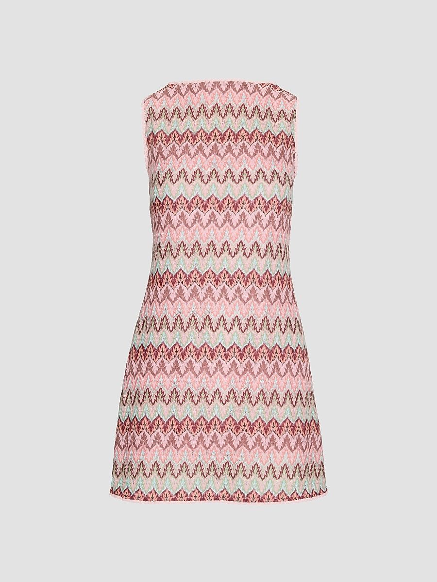 Women's The Lisandra Dress - Pink Multi - Size XXL