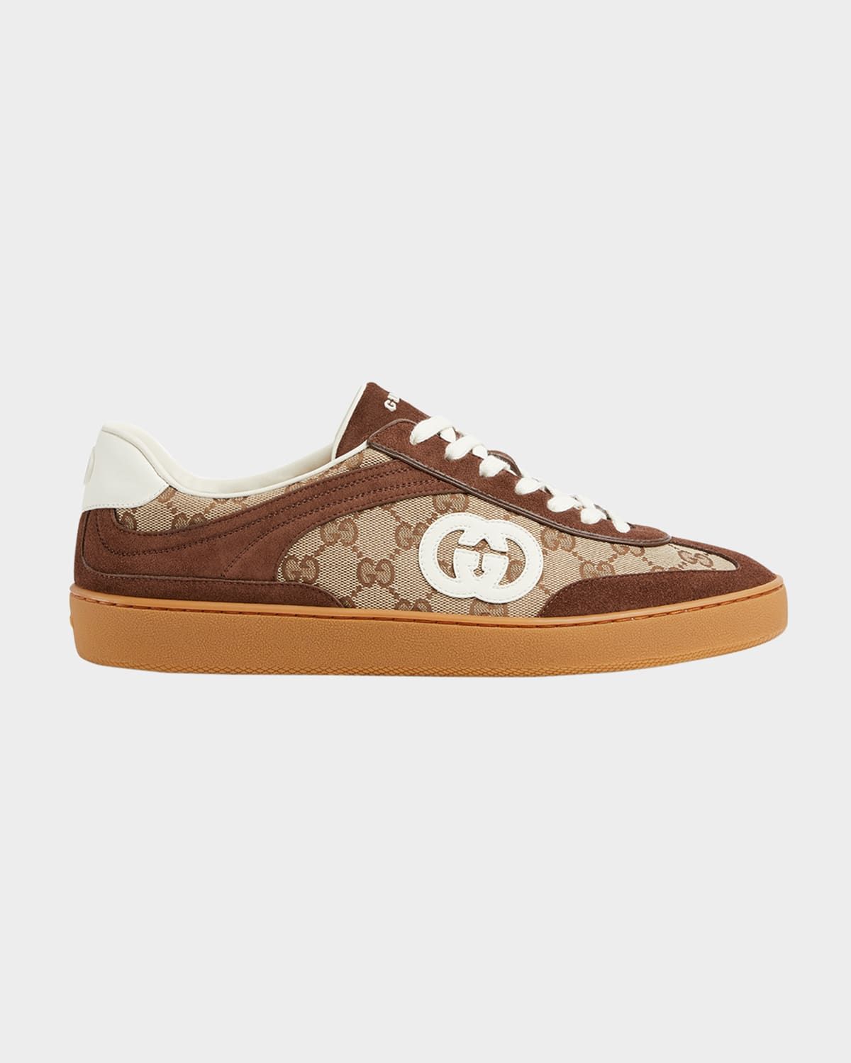 Men & apos;s G75 Suede and GG Supreme Retro Low-Top Sneakers