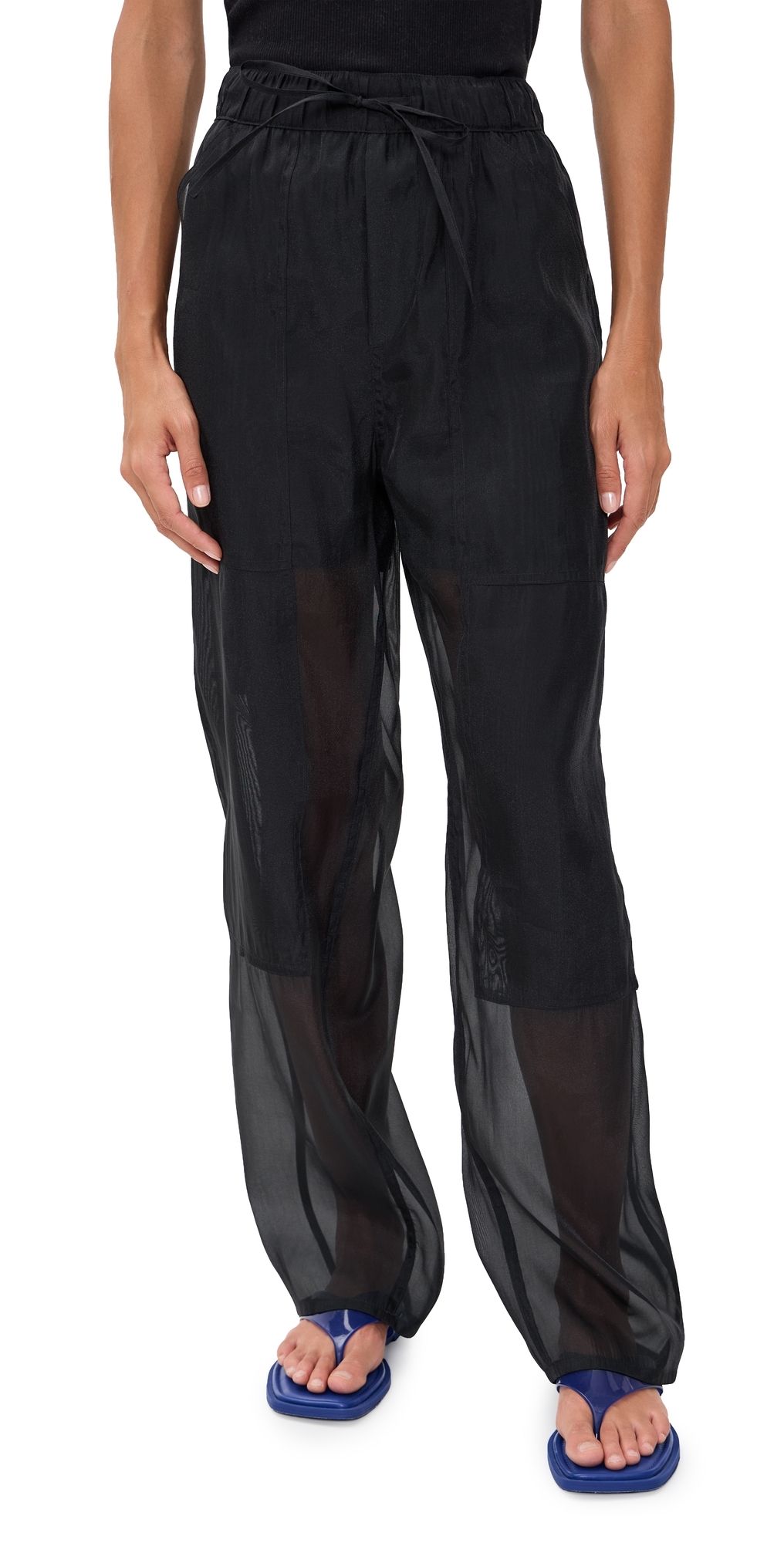 rag & bone Atlas Organza Pants Black XS