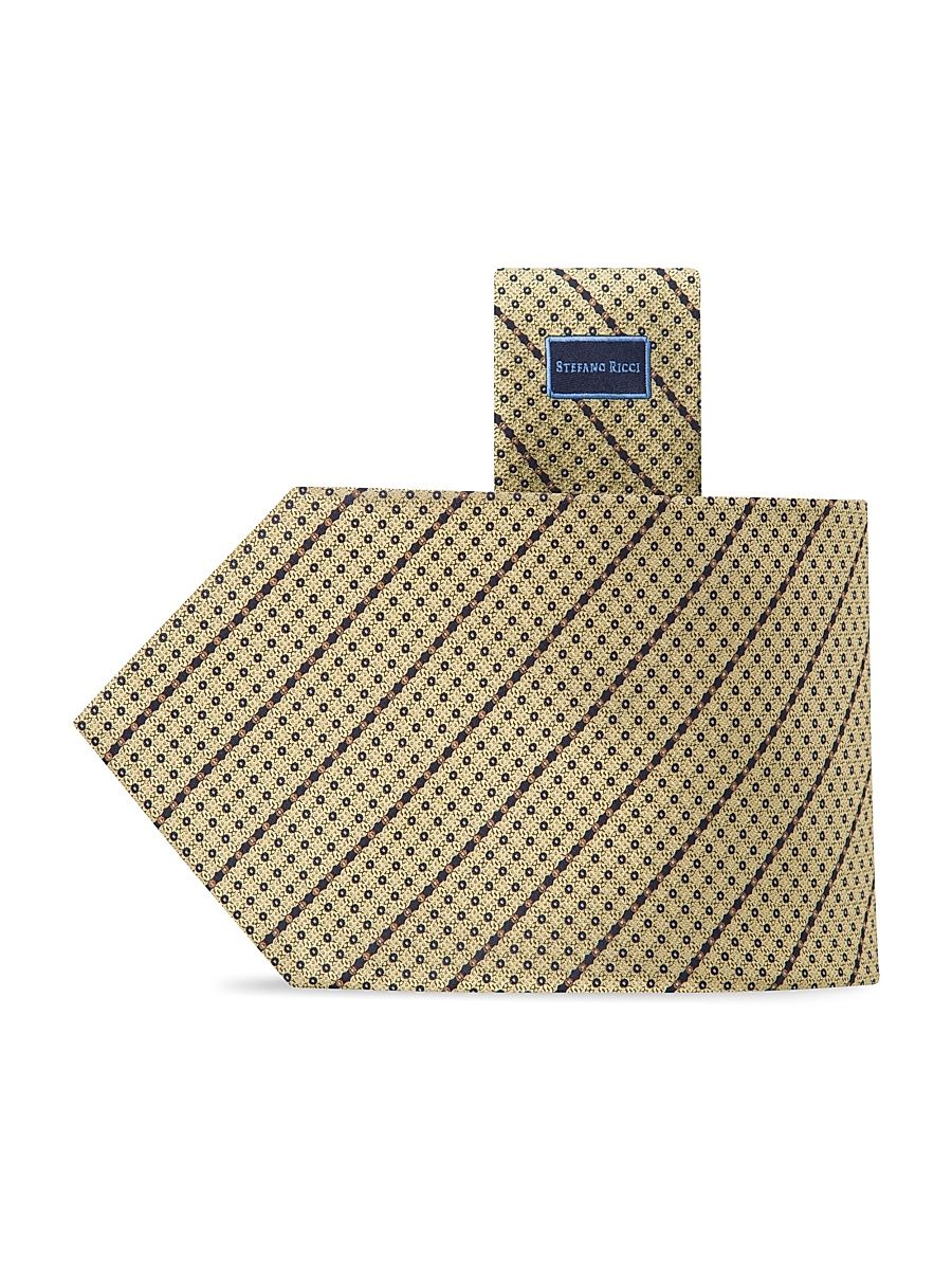 Men's Luxury Tie - Dark Yellow