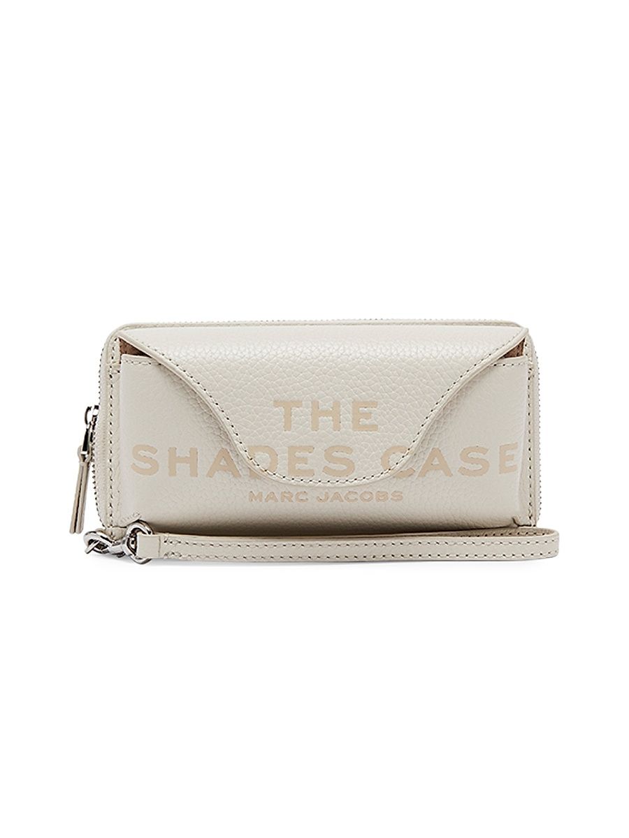 Women's The Shades Leather Case - White