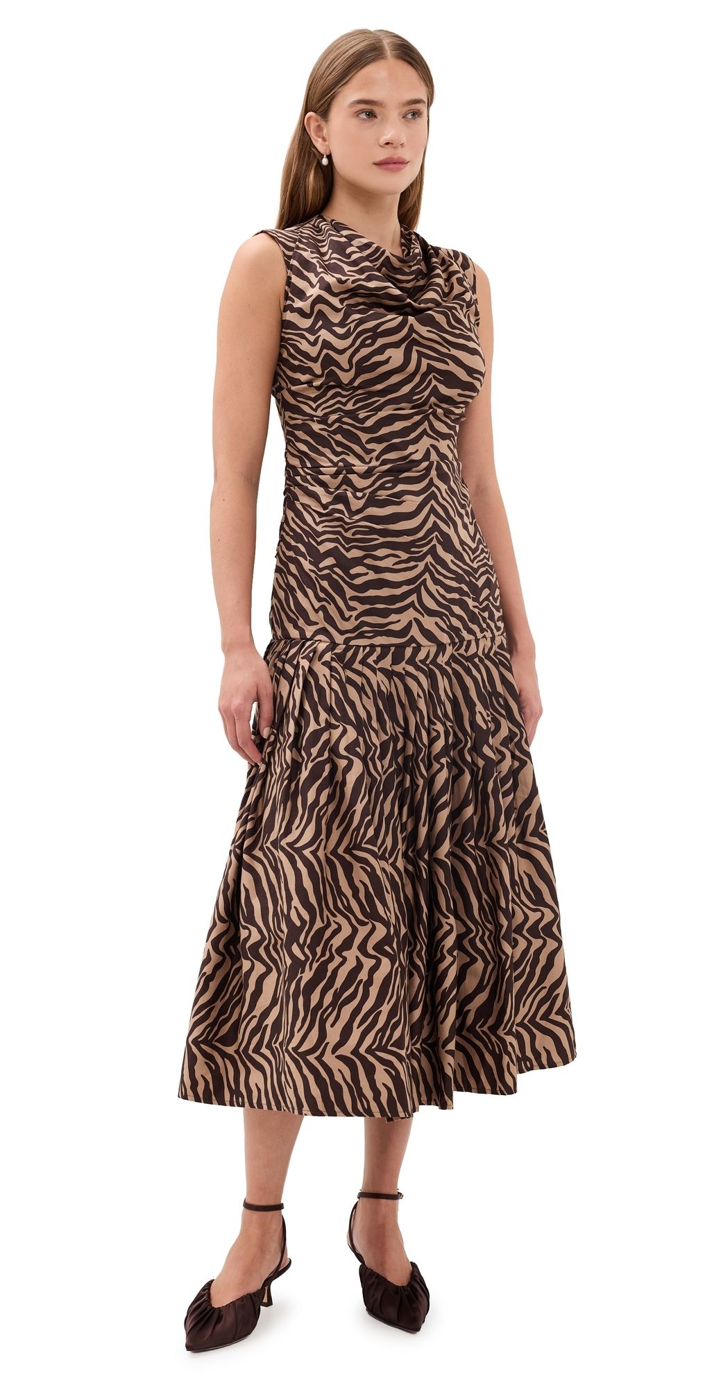 Couper Estelle Chocolate Dress Chocolate L