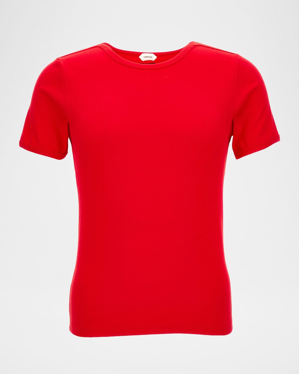 Men & apos;s Ribbed Crewneck T-Shirt