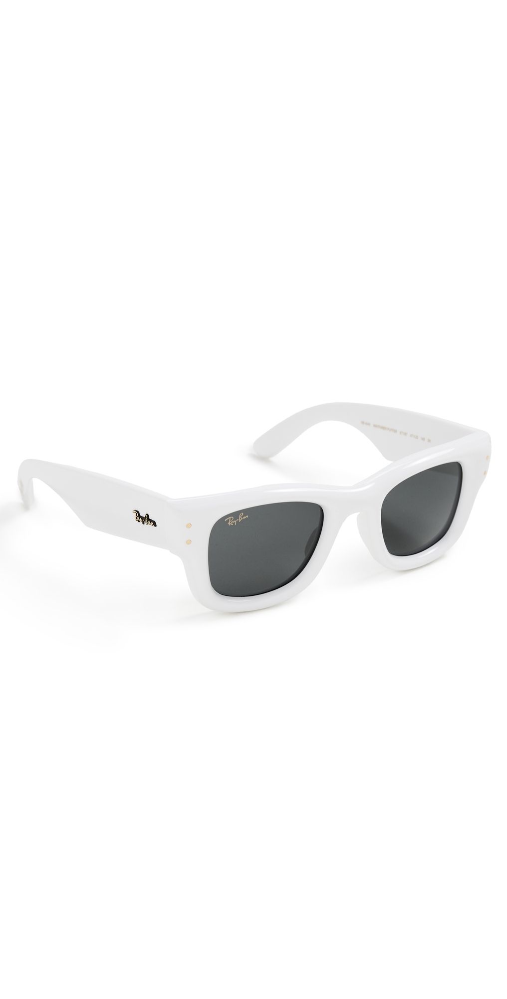 Ray-Ban Ray-Ban x A$AP Rocky Wayfarer Puffer Sunglasses White One Size