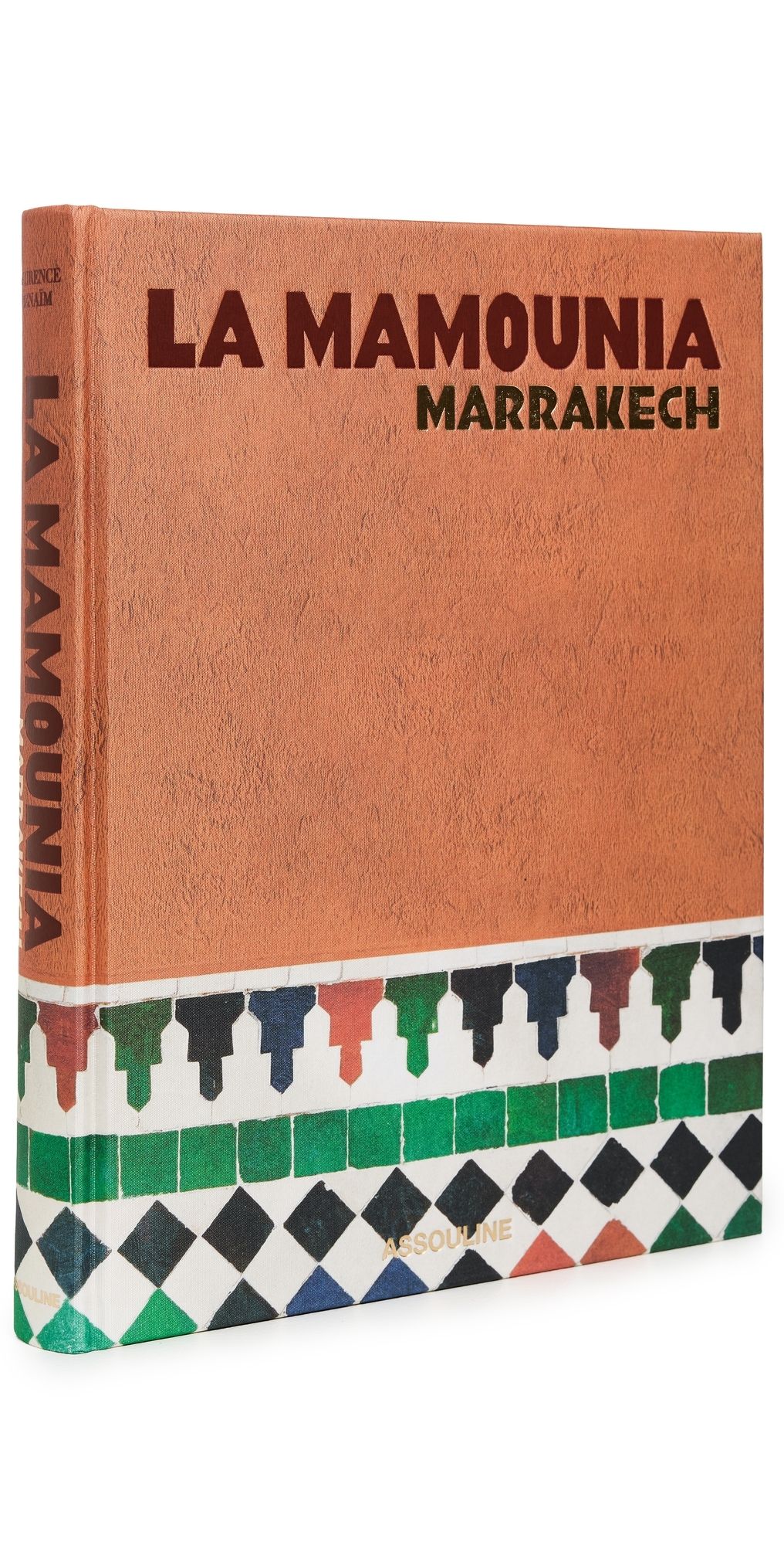 Assouline La Mamounia 100th Anniversary Book Orange One Size