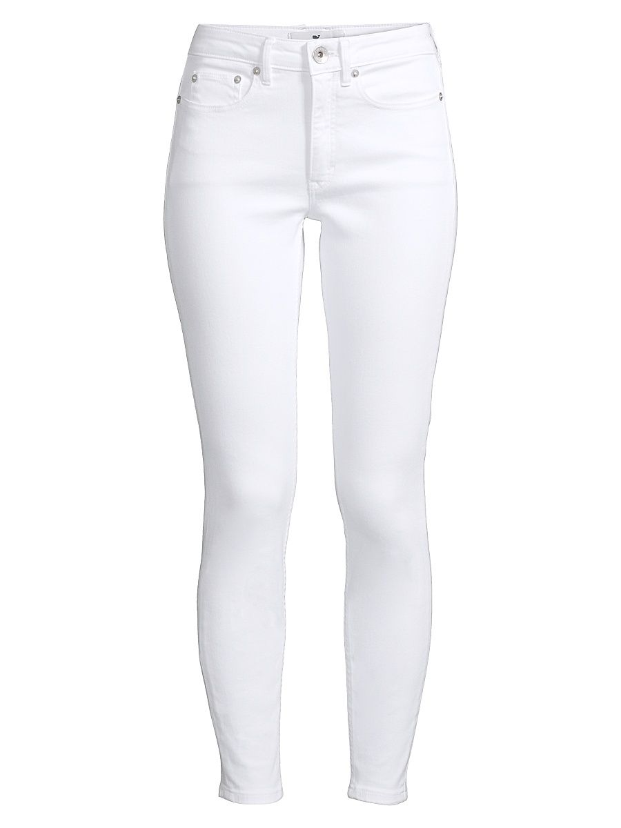 Women's Jamie High-Rise Stretch Skinny Jeans - White Cap - Size 26