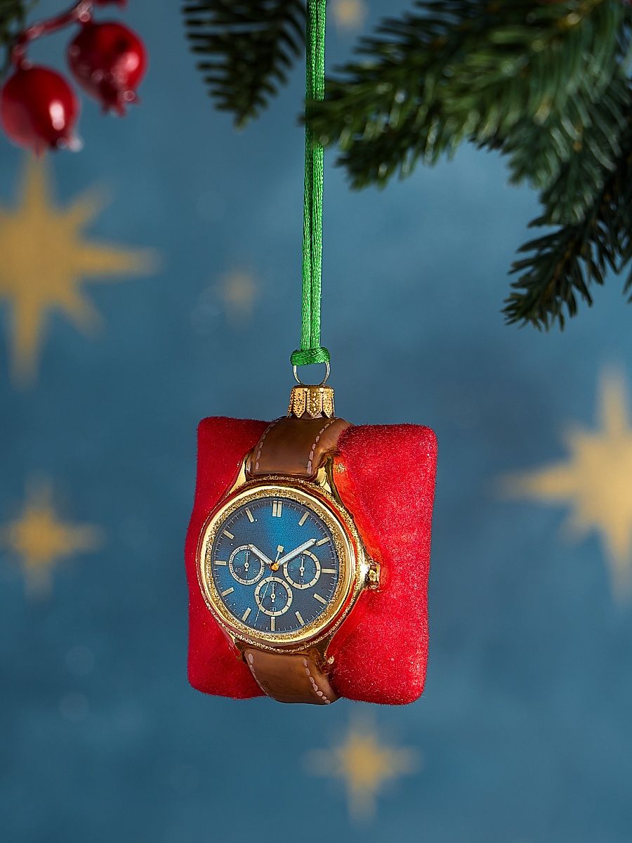 Men's Watch Glass Ornament