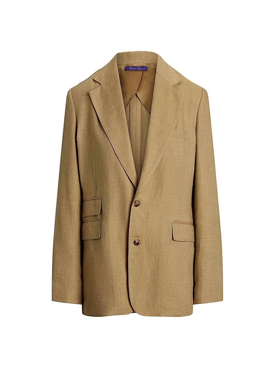 Women's Russel Twill Blazer - Lux Tan - Size 6