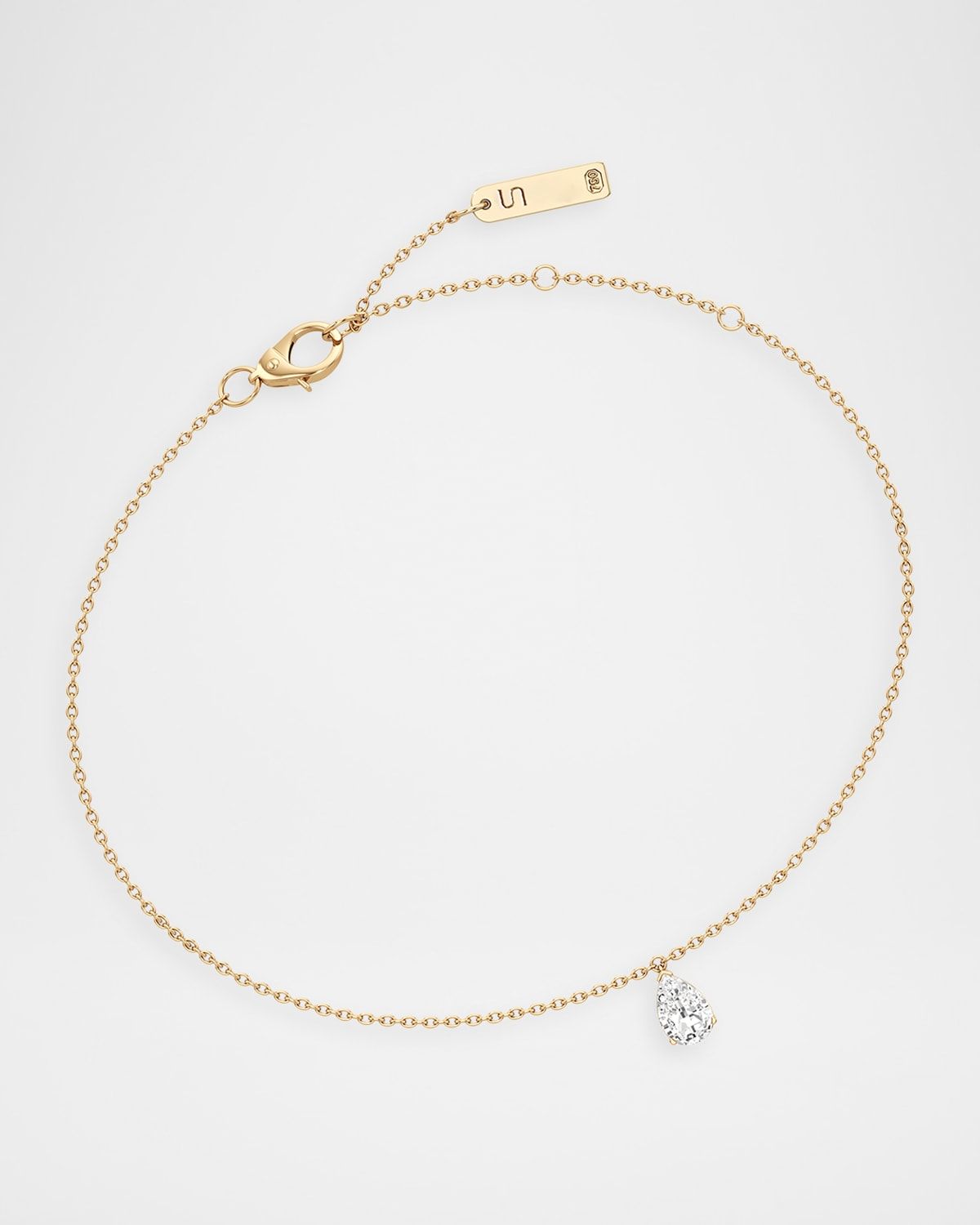 Tear Lab-Grown Diamond Drop Bracelet