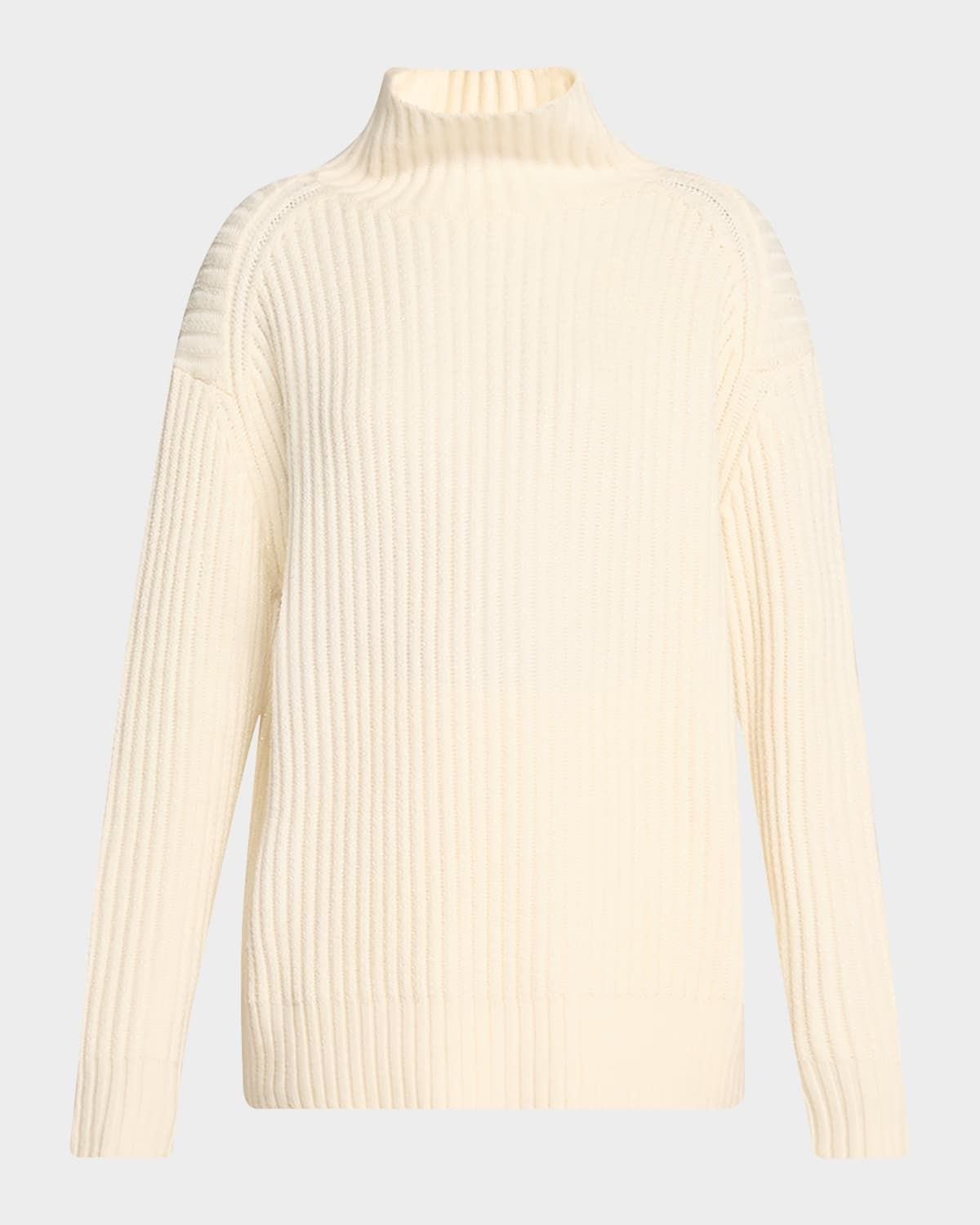 Rhinestone Turtleneck Sweater