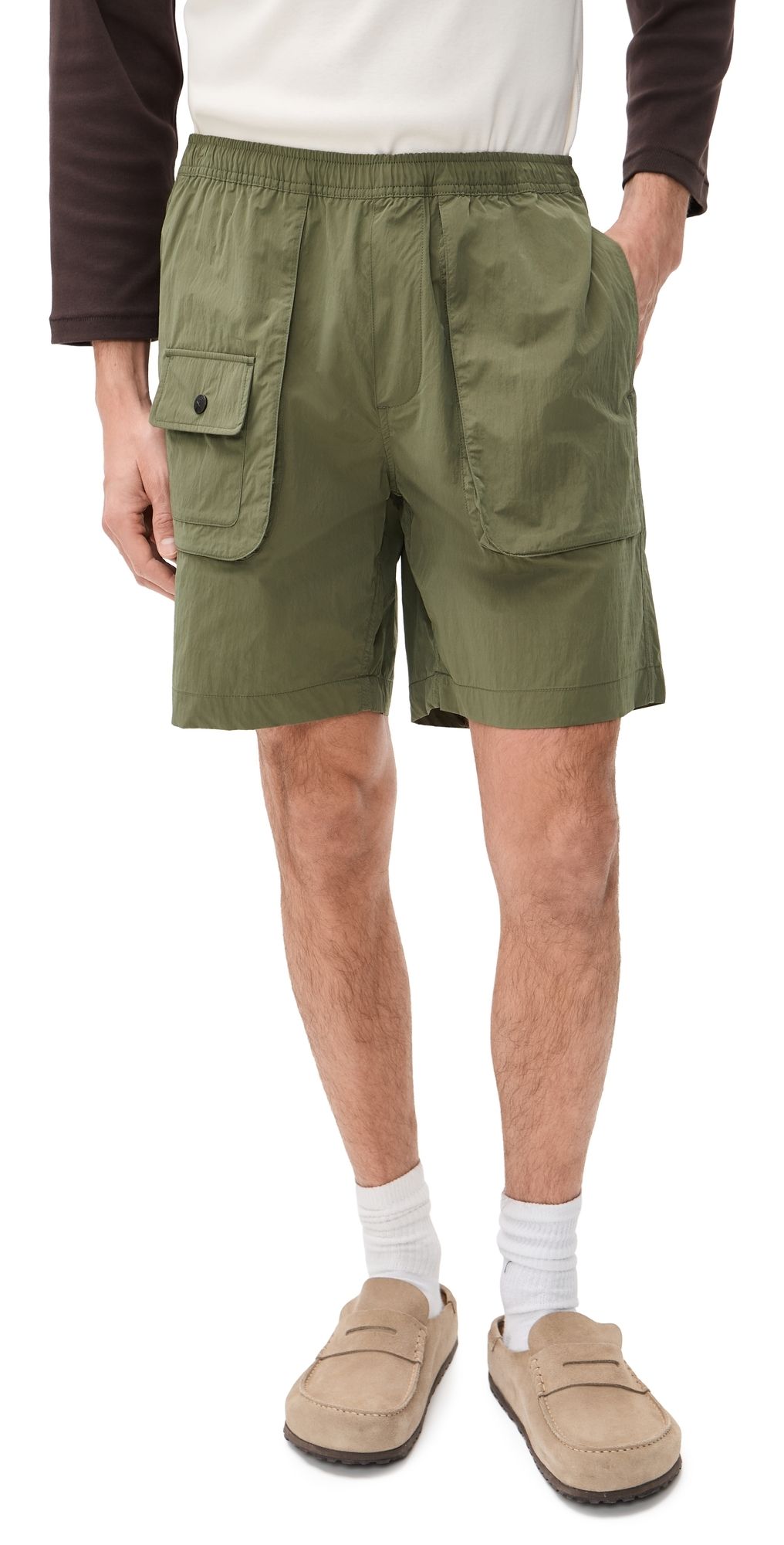 Knickerbocker Scout Nylon Shorts Olive S