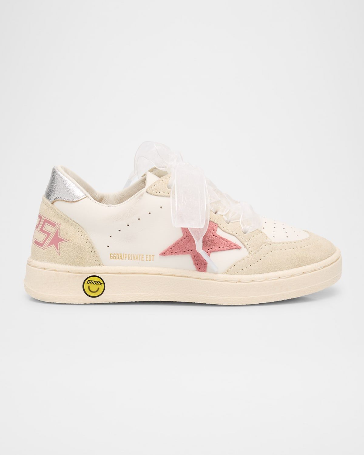 Girl & apos;s Ballstar Suede Low Top Sneakers