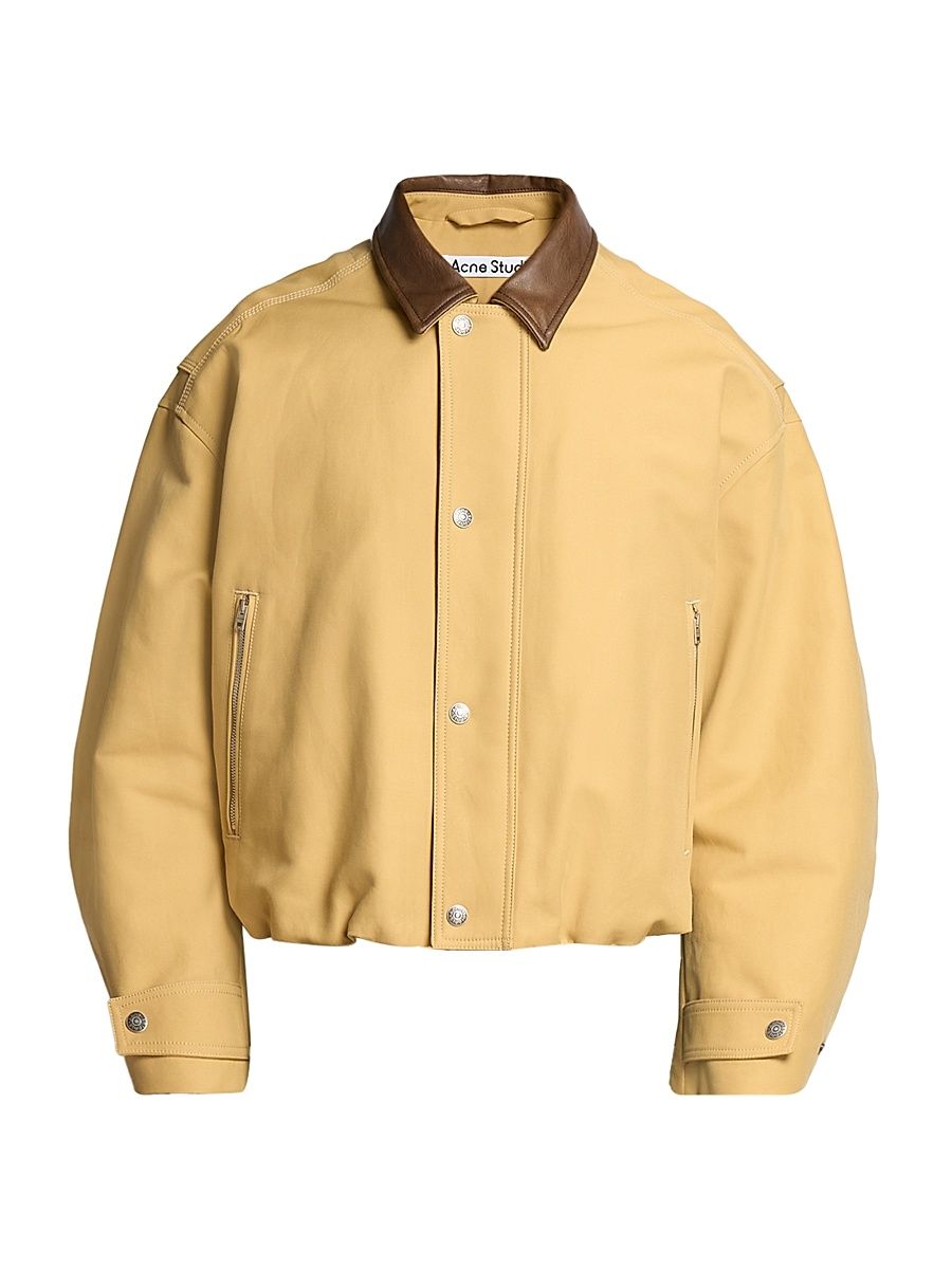 Men's Opado Double Cotton Jacket - Sand Beige - Size 44