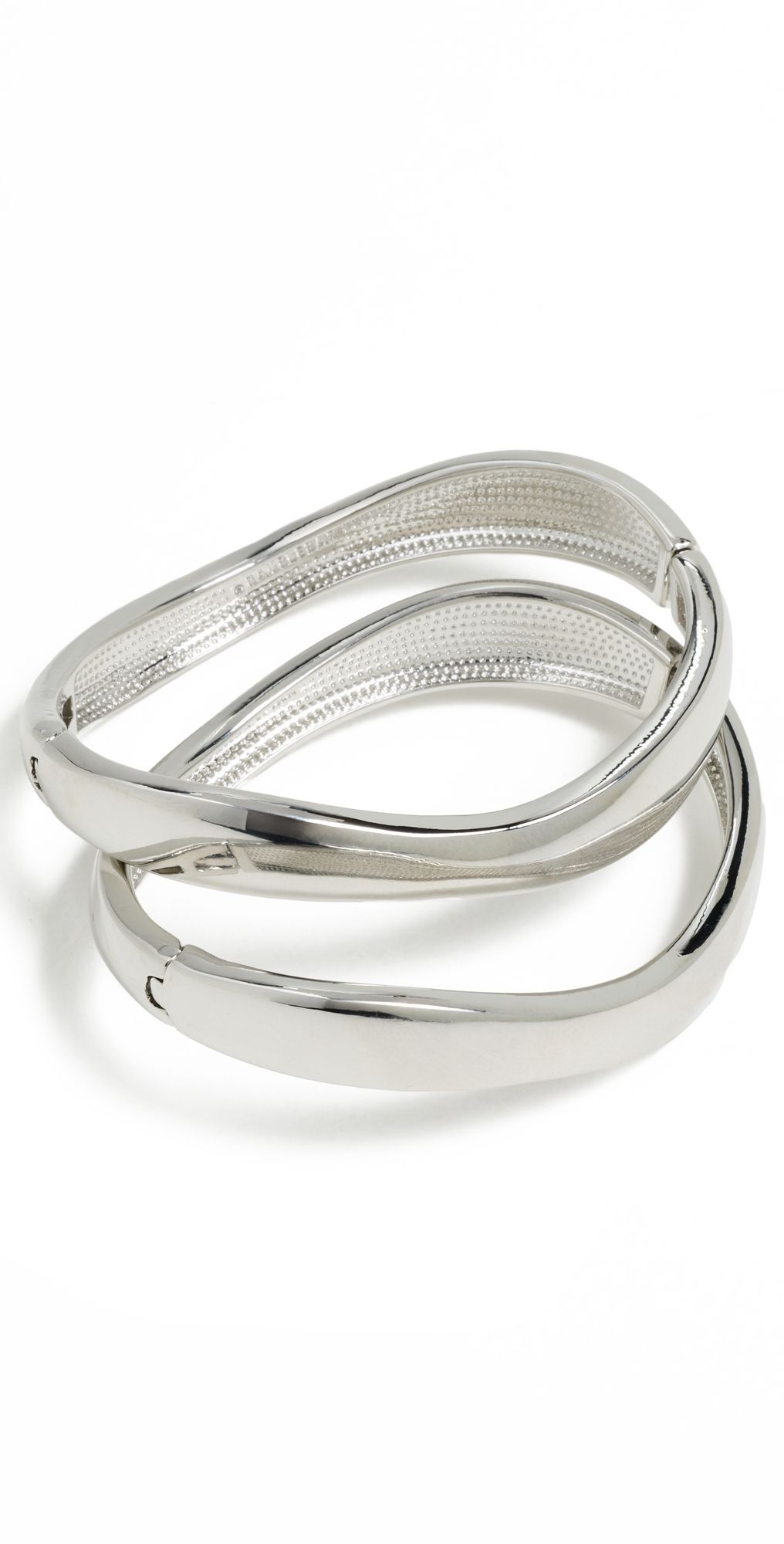 BaubleBar Tiana Bangle Set Gold One Size