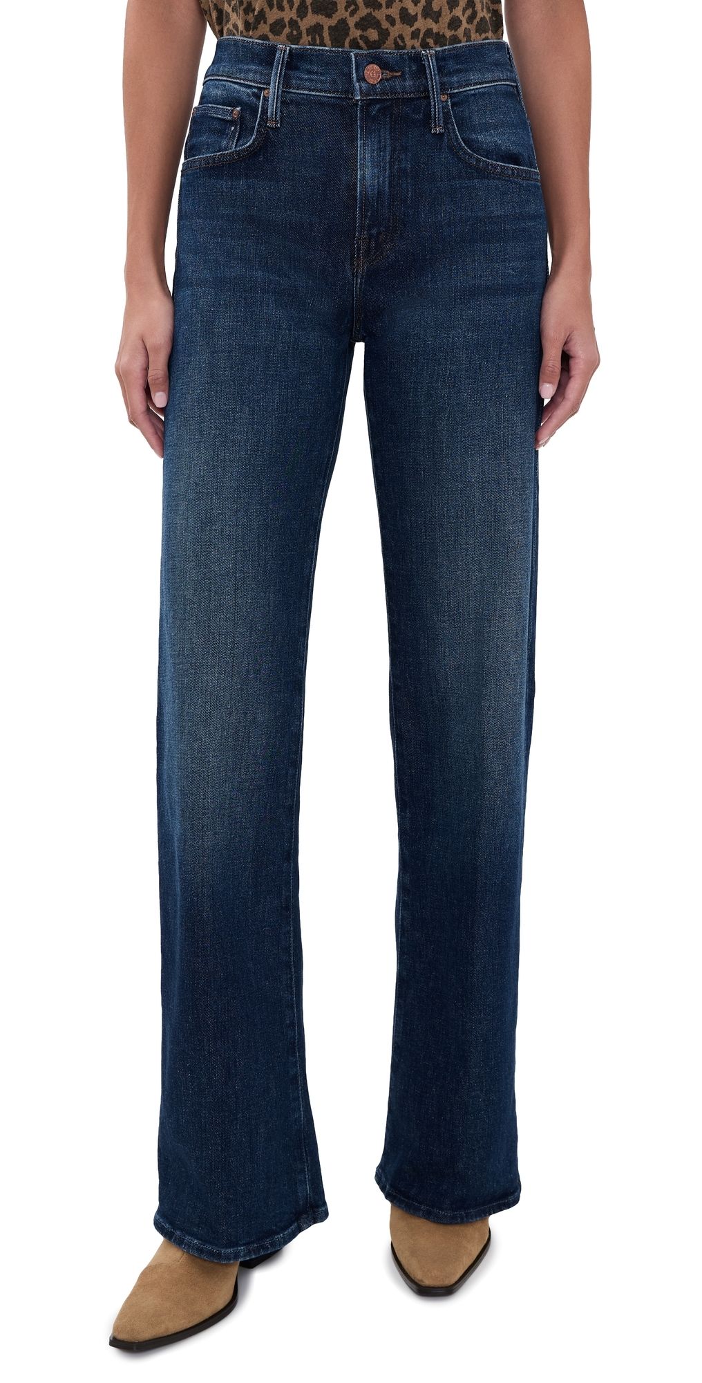 MOTHER The Mid Rise Lasso Sneak Jeans That Belongs In A Museum 31