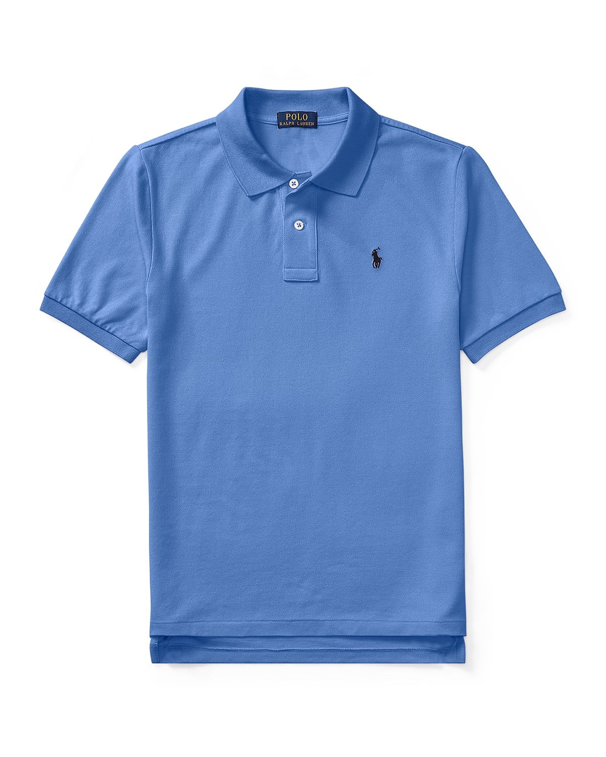 Short-Sleeve Logo Embroidery Polo Shirt, Size 2-7