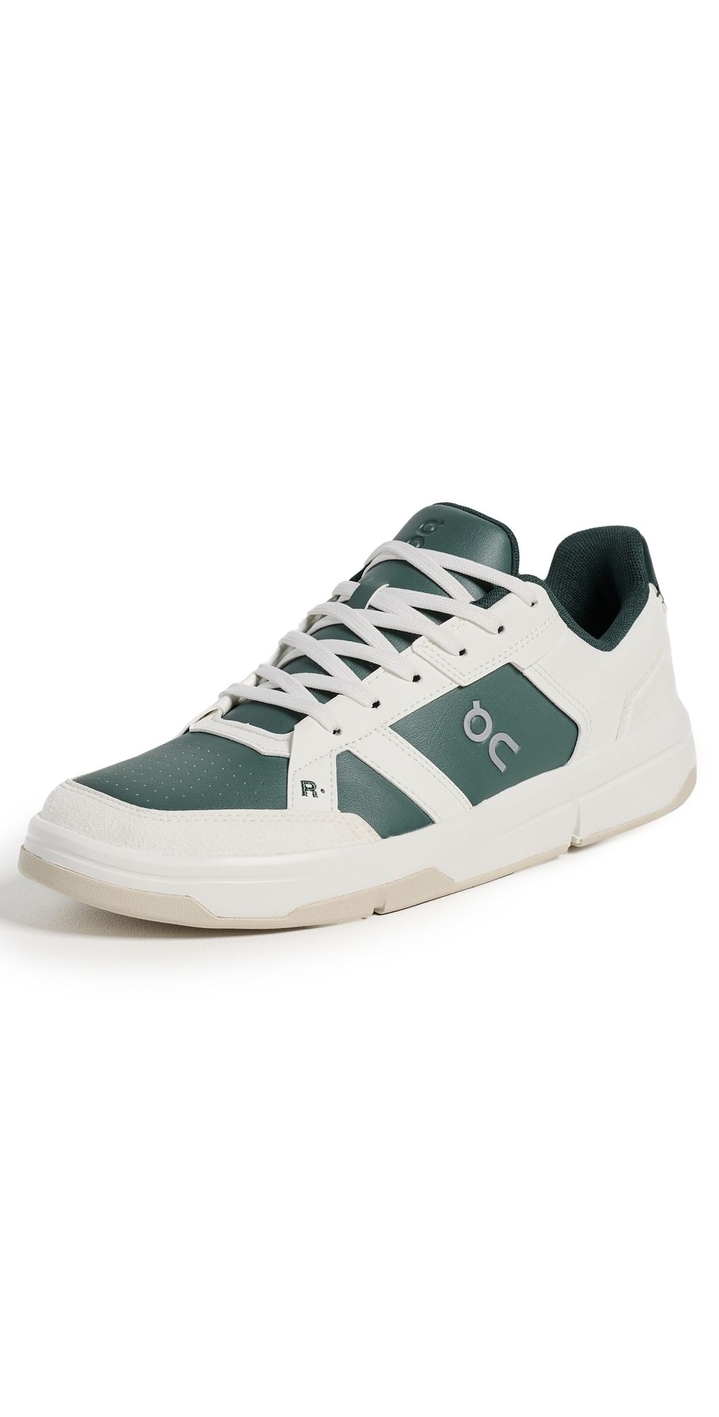 On The Roger Clubhouse Sneakers Ivory Olive 10.5