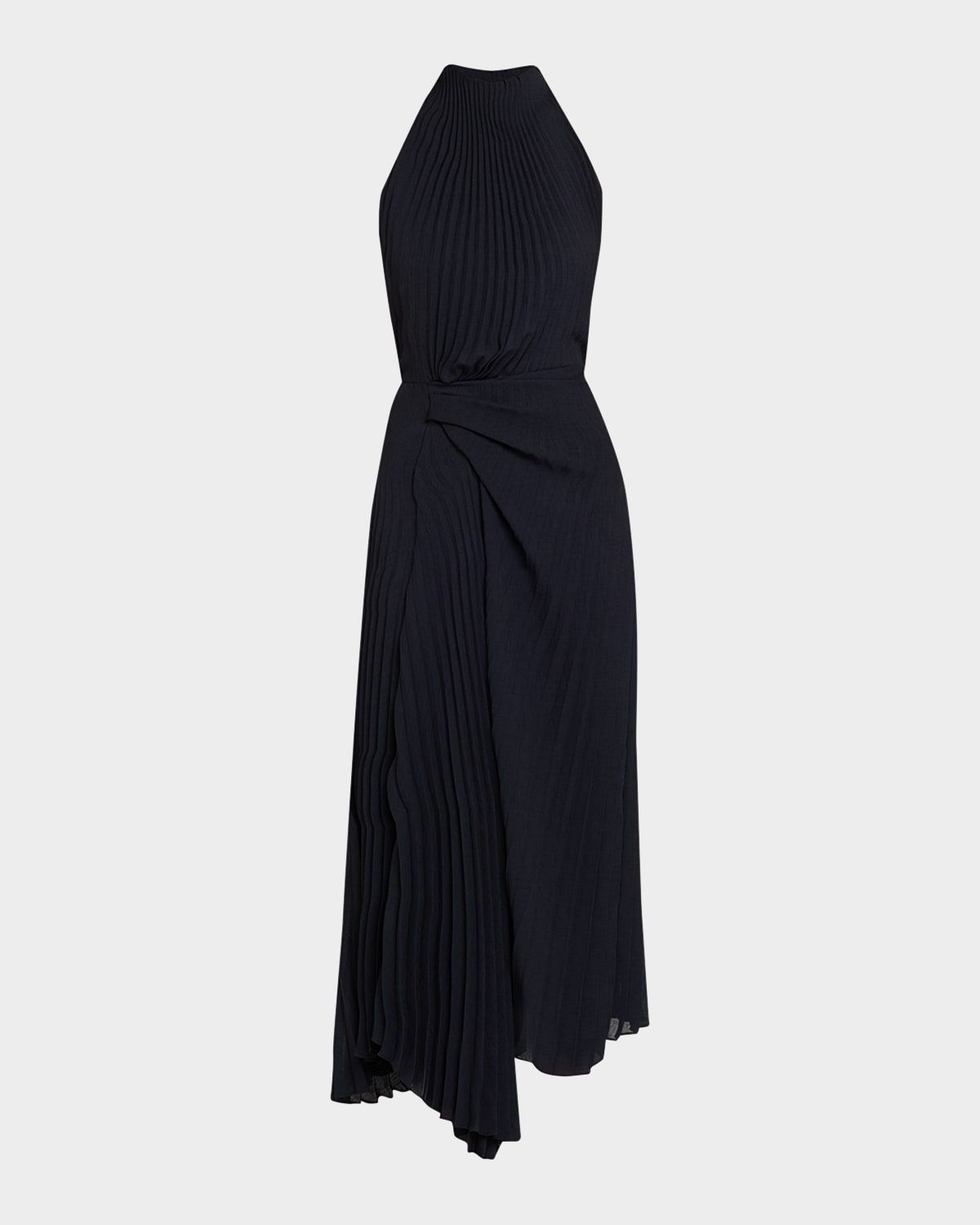 Simona Pleated Midi Dress
