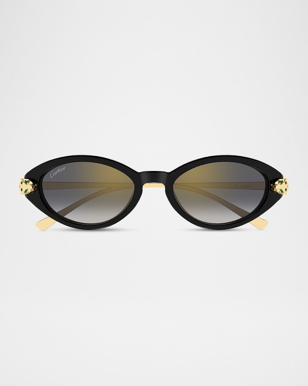 Panthère de Cartier 52mm Oval Sunglasses