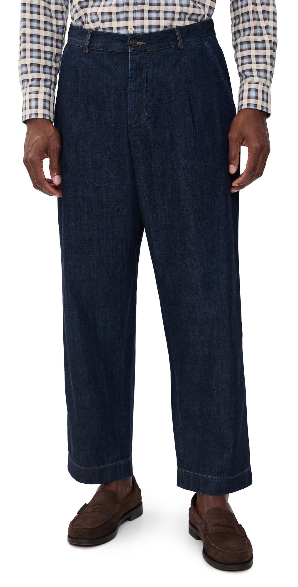 Universal Works Kaihara Denim Duke Pants Kaihara Lt Wt Denim Indigo 34