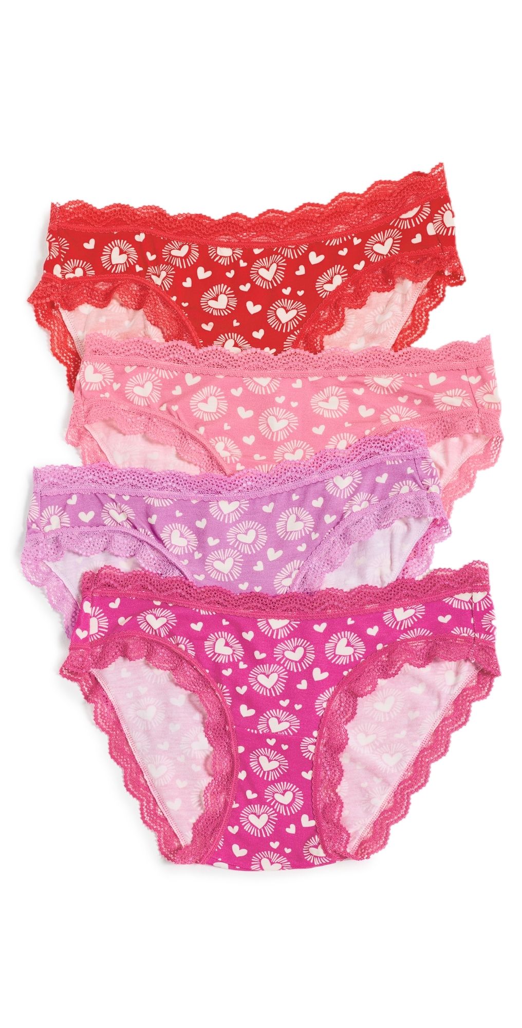 Stripe & Stare Original Knicker Four Pack - Love Shock Love Shock S