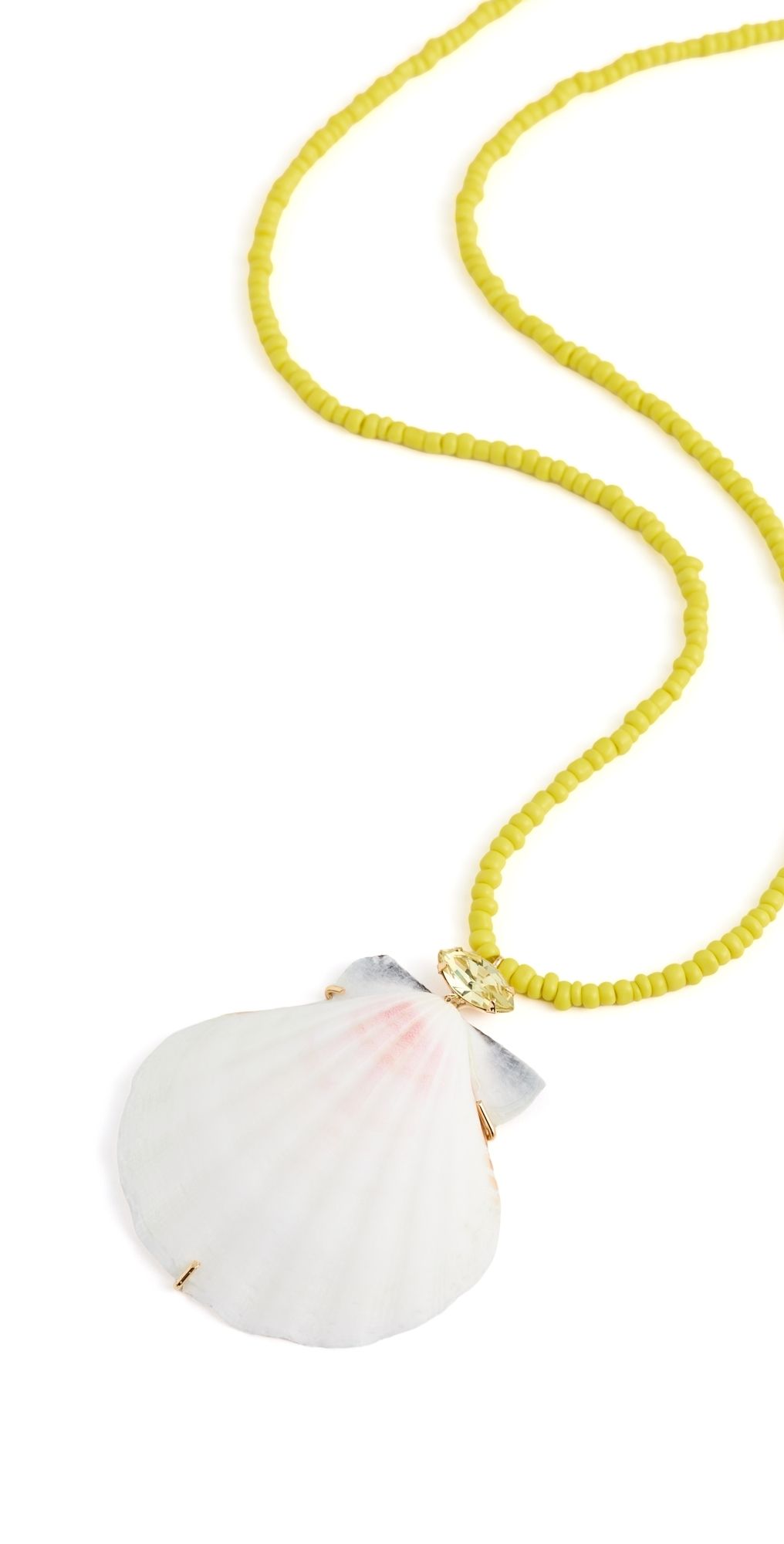 Jennifer Behr Cayman Necklace Yellow One Size