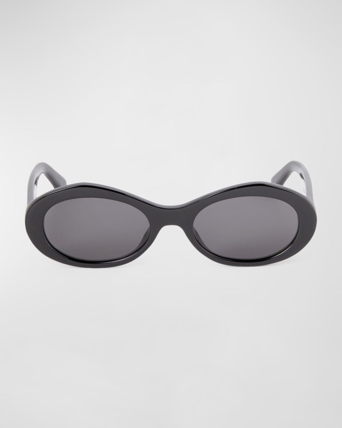 Edison Oval Acetate Sunglasses