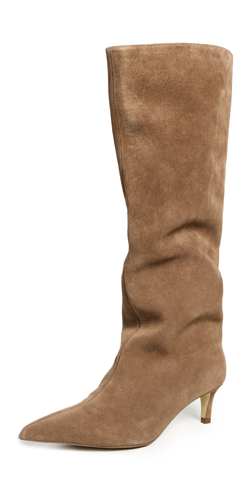 Free People Kiki Kitten Heel Boots Taupe 8.5