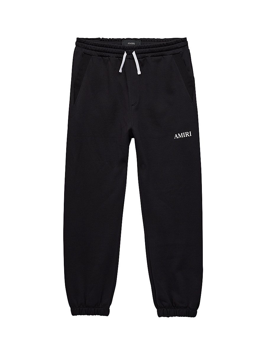 Little Kid's & Kid's Core Logo Sweatpants - Black - Size 6