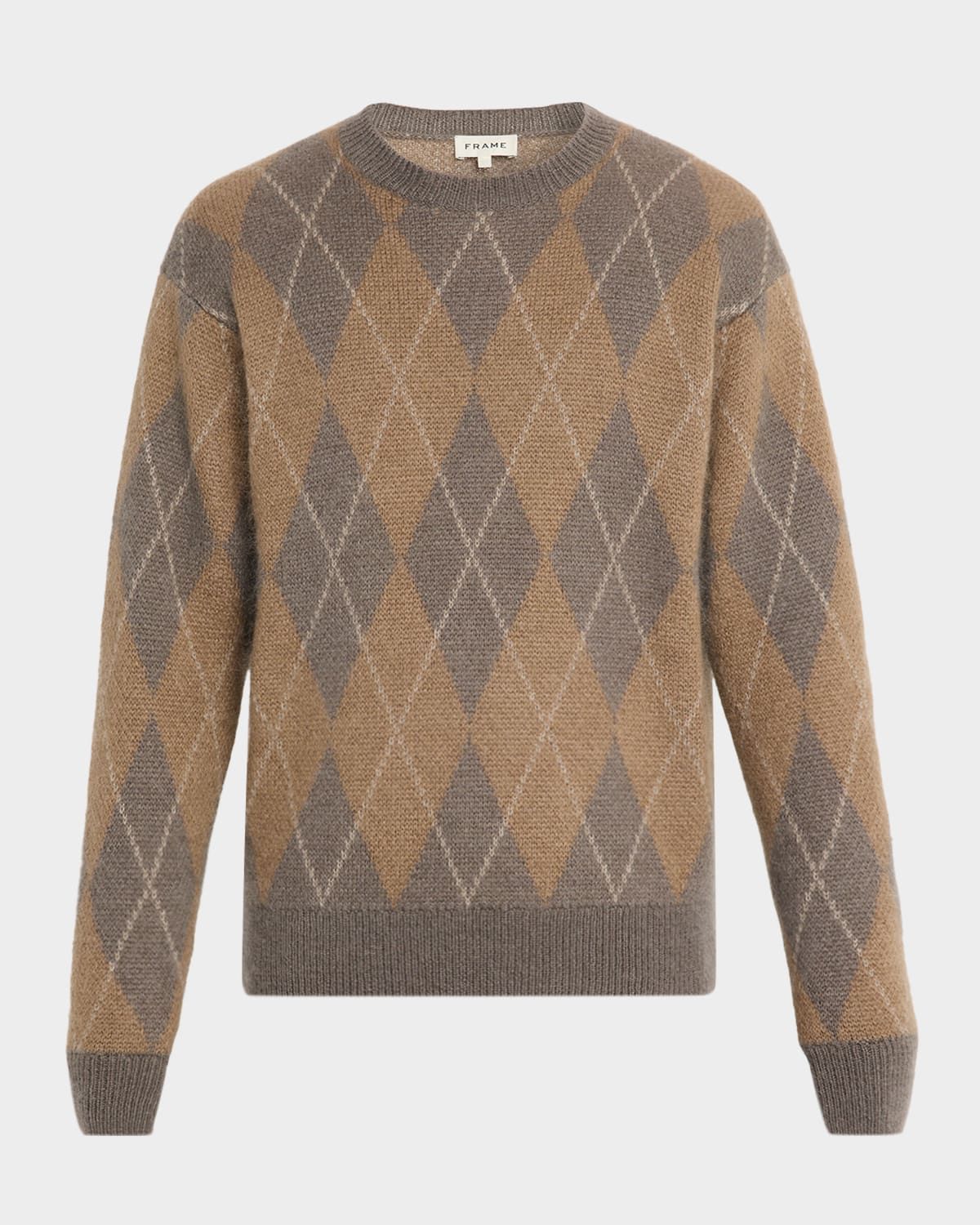 Men & apos;s Wool-Blend Argyle Crewneck Sweater