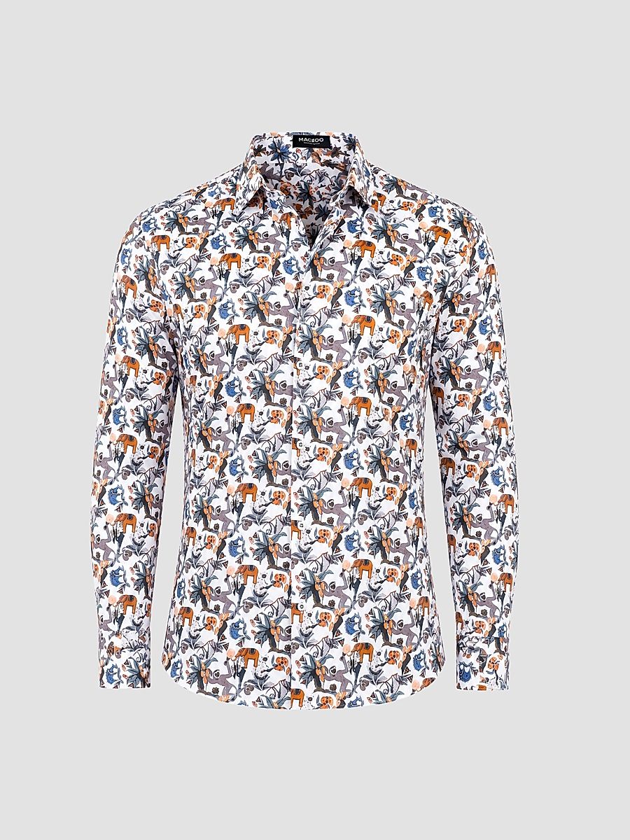 Men's Fibonacci Woven Shirt - Size XXL