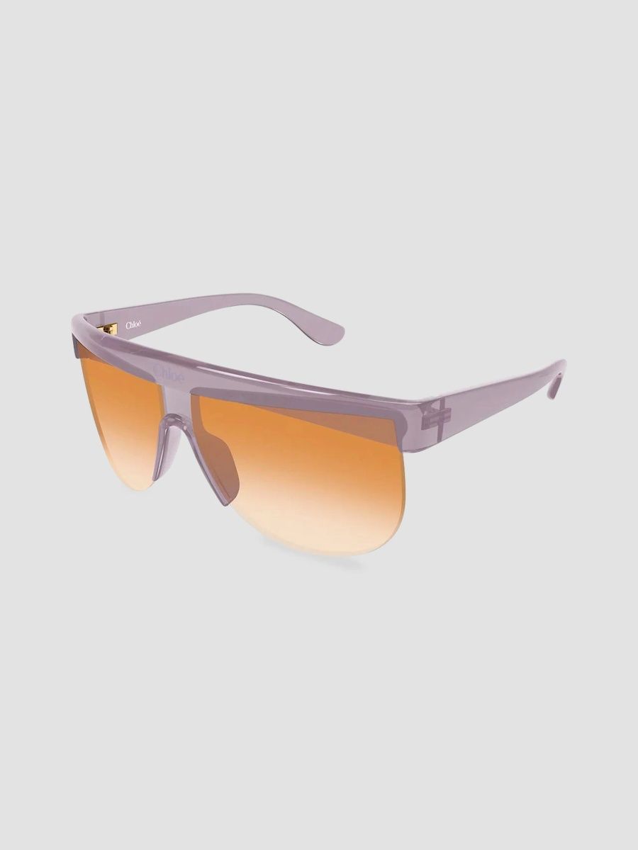 Women's 68MM Shield Sunglasses - Pink
