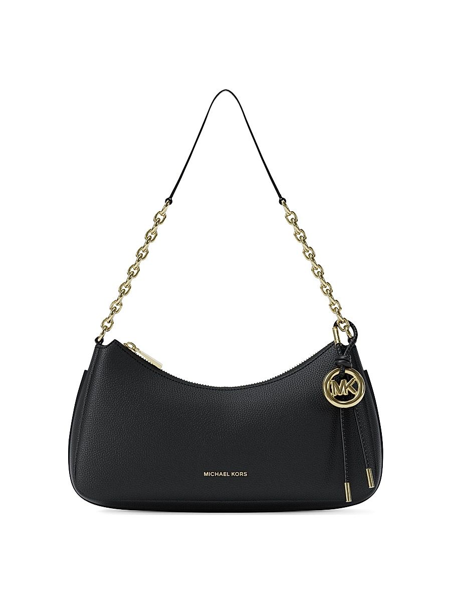 Women's Nolita Leather Pouchette - Black