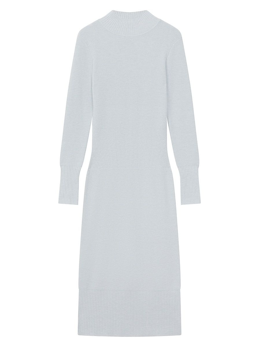 Women's Mara Knit Sweater Dress - Grey - Size Medium