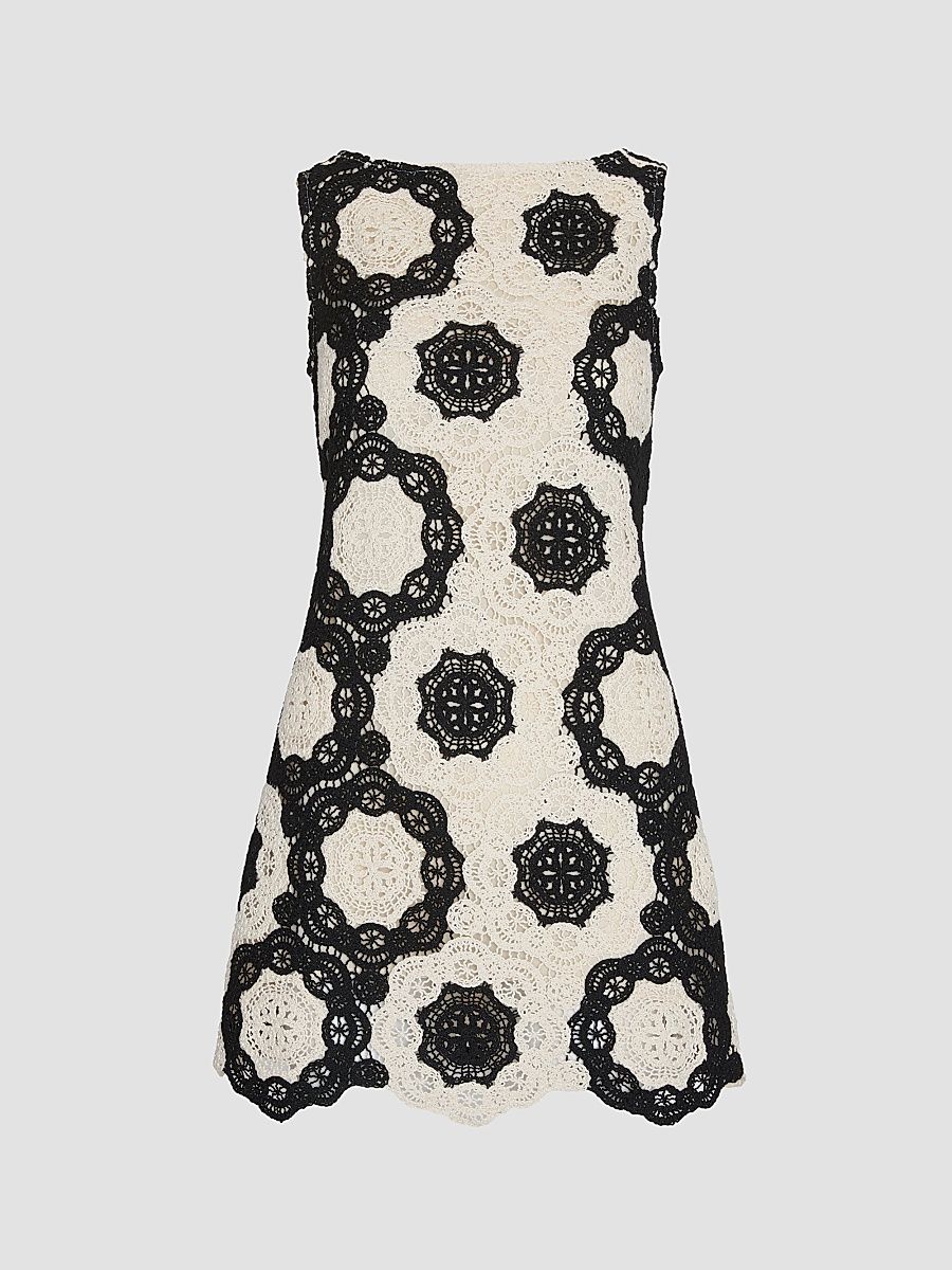 Women's The Lisandra Dress - Black Ivory - Size XXL