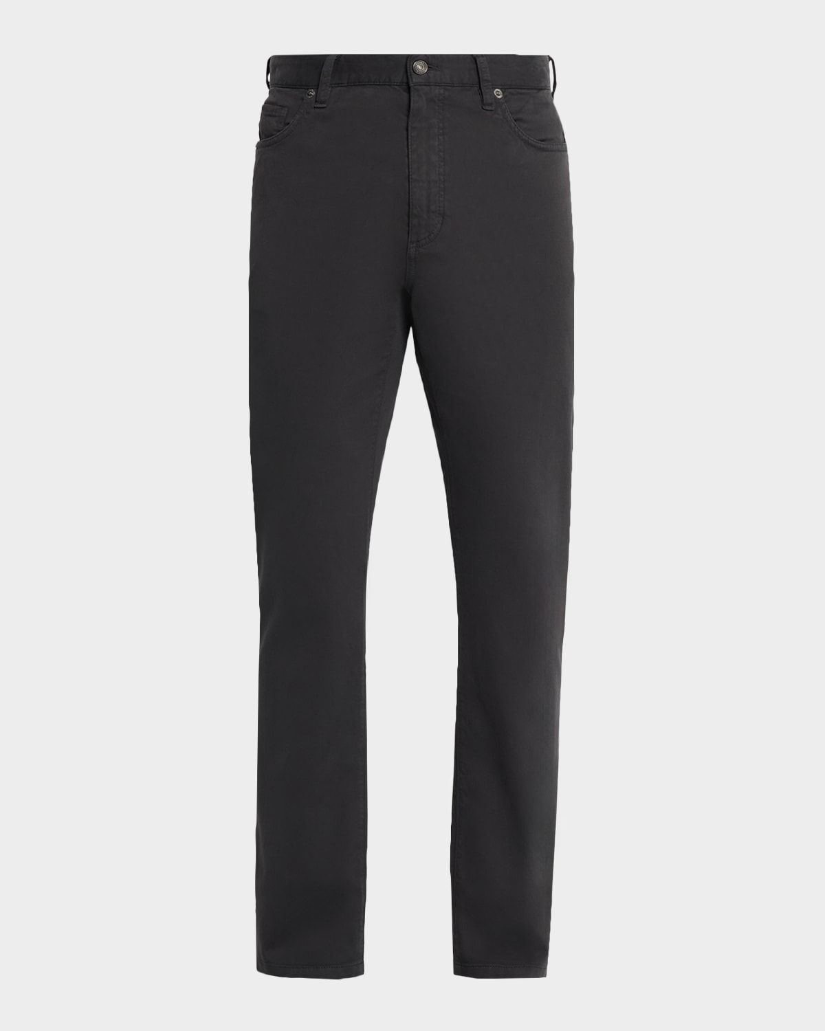Men & apos;s Stretch Gabardine Slim Five-Pocket Pants