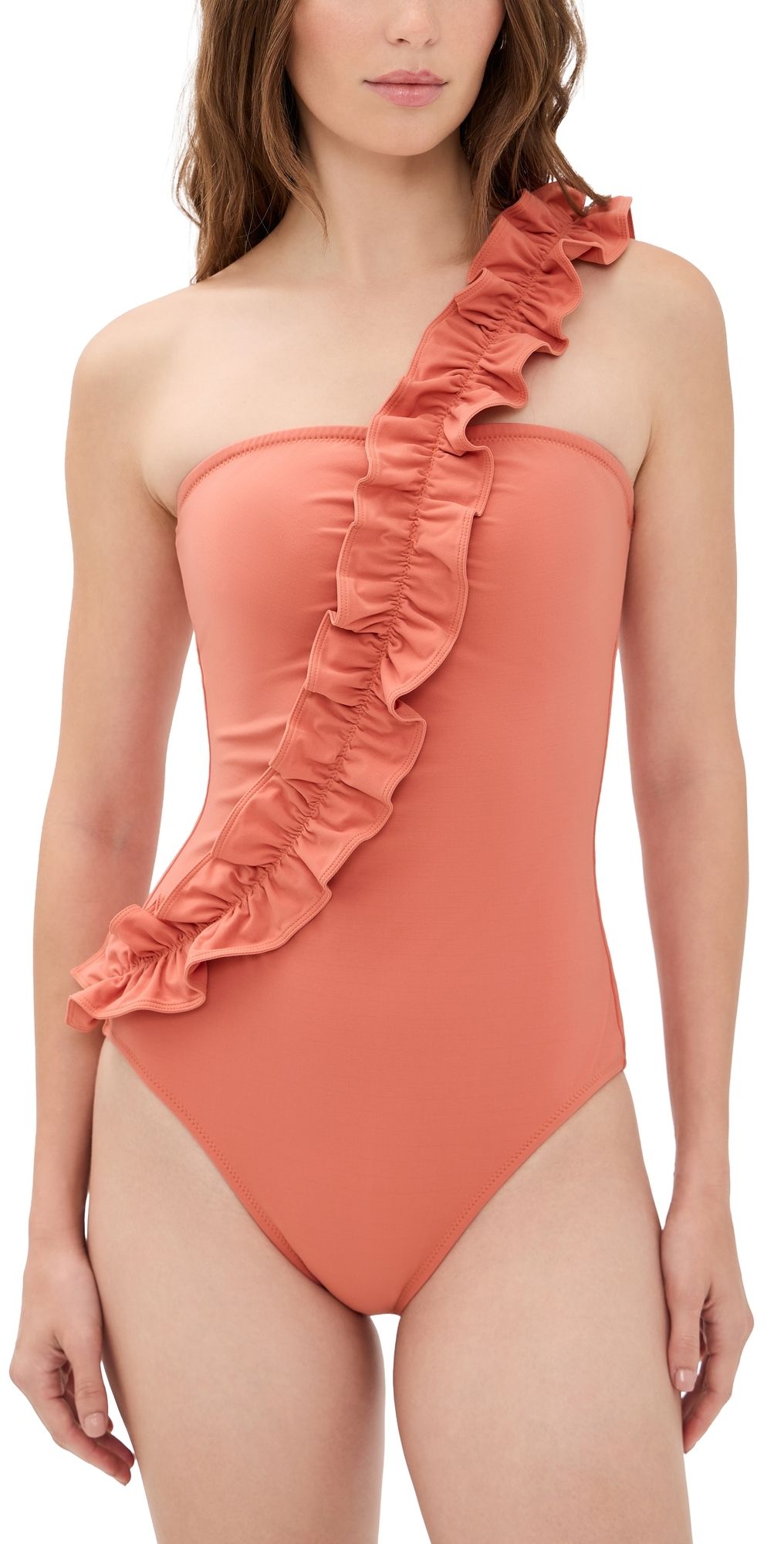 Ulla Johnson Capri Maillot Coral L