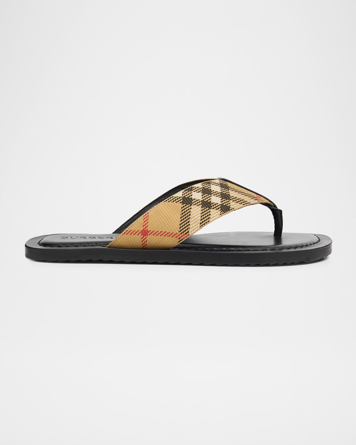 Men & apos;s Check Pavilion Flip-Flop Sandals​