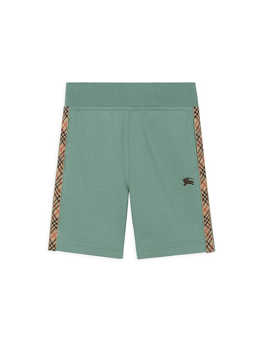 Little Boy's & Boy's Check-Trimmed Shorts - Gulf - Size 8