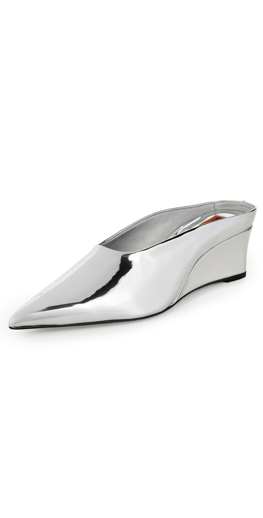 SIMONMILLER Pointed Gala Wedges Silver 38