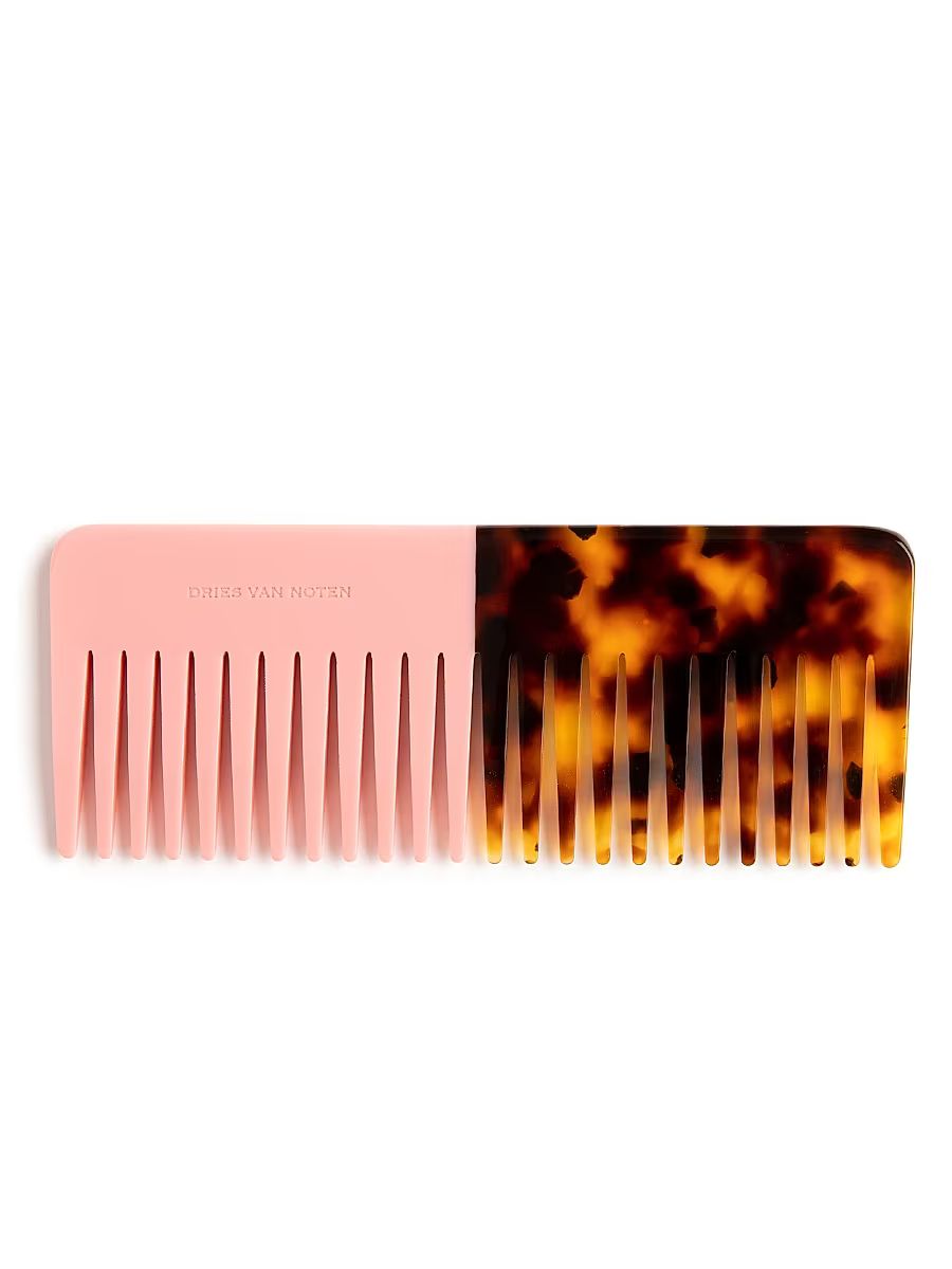Women's Tortoiseshell Wide-Tooth Comb