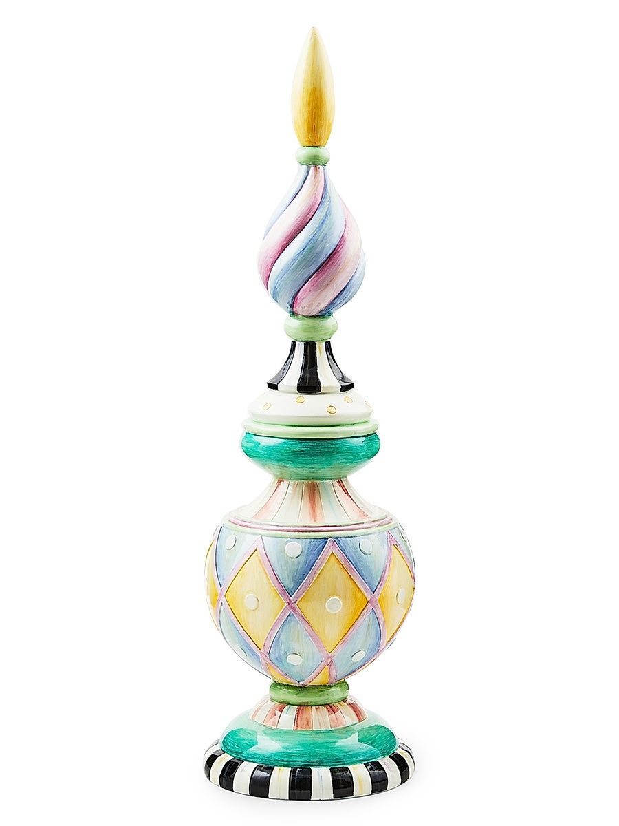 Rosy Meadow Short Finial