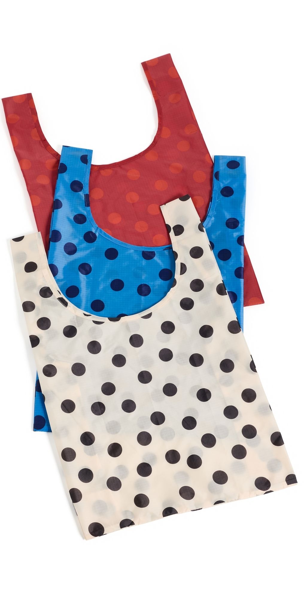 BAGGU Standard Baggu Set of 3 Polka Dot Mix One Size