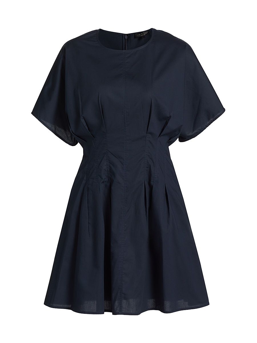 Women's Maddie Poplin Minidress - Salute - Size 10