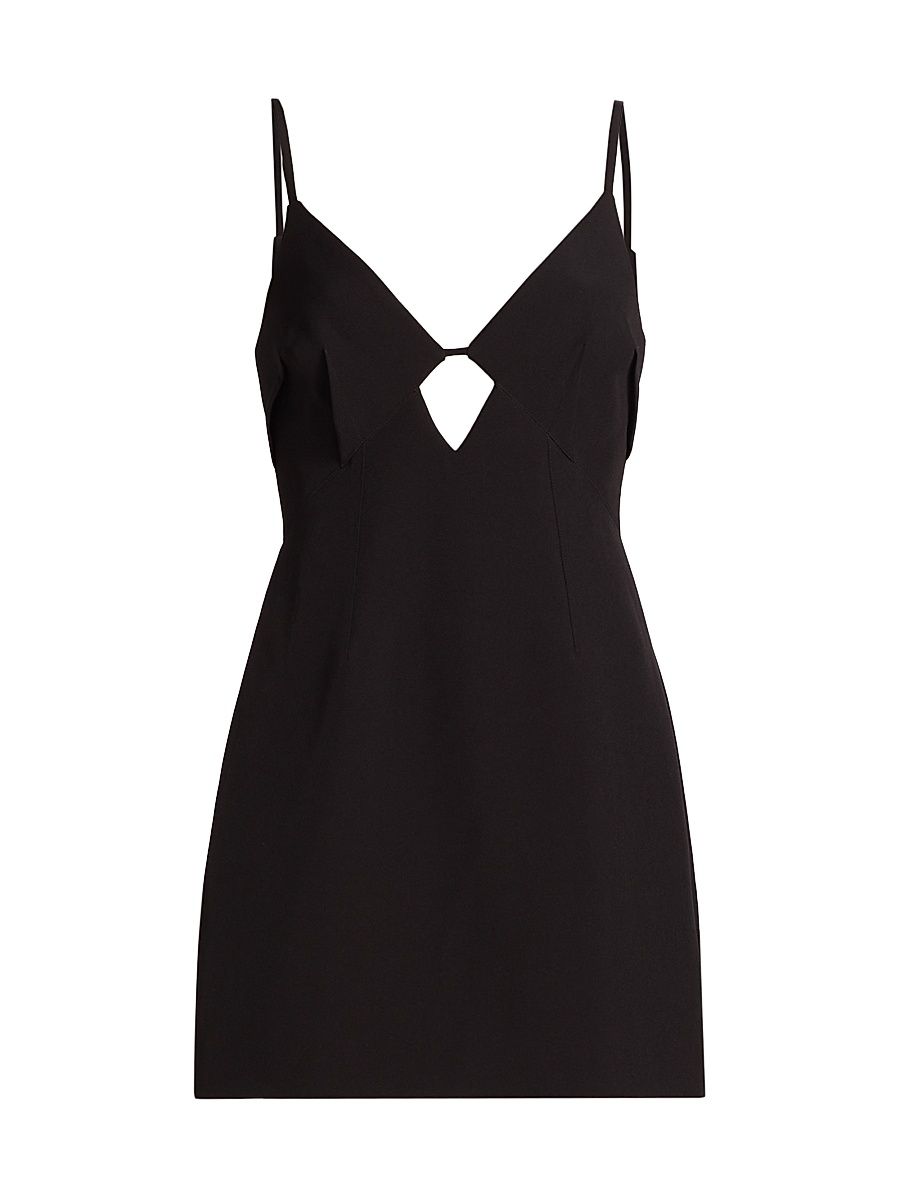 Women's Sutton Cut-Out Minidress - Black - Size 2