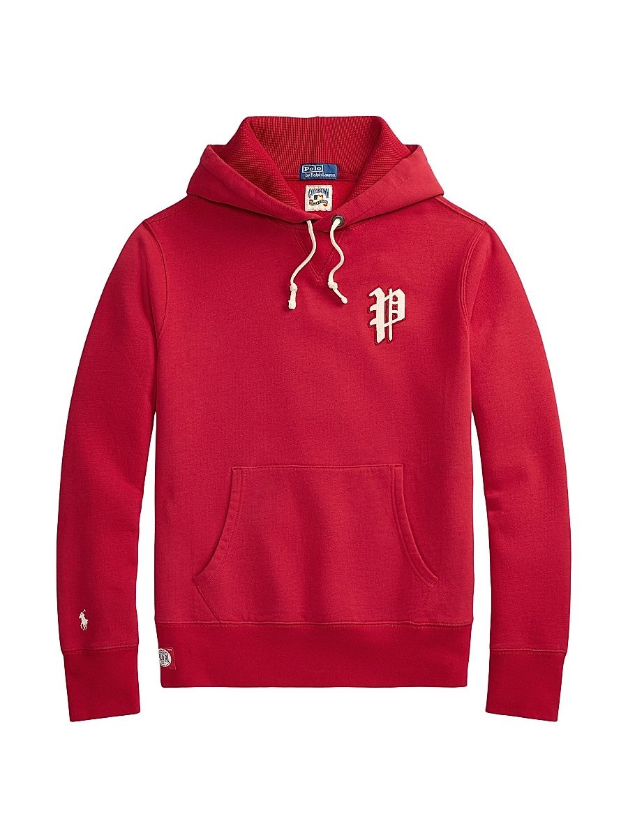 Men's Phillies Vintage Fleece Hoodie - Ralph Red - Size XXL